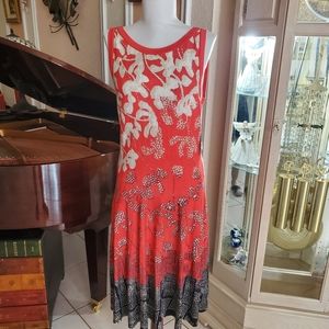 Nic + Zoe Knit Dress in Fall Colors